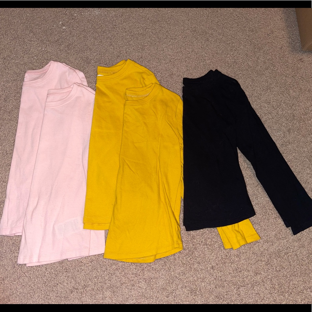 Old Navy Basic Solid Long Sleeve Tees